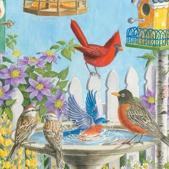 New sealed Ravensburger 300 pcs Large Format Puzzle-Home Tweet Home - Picture 3 of 12